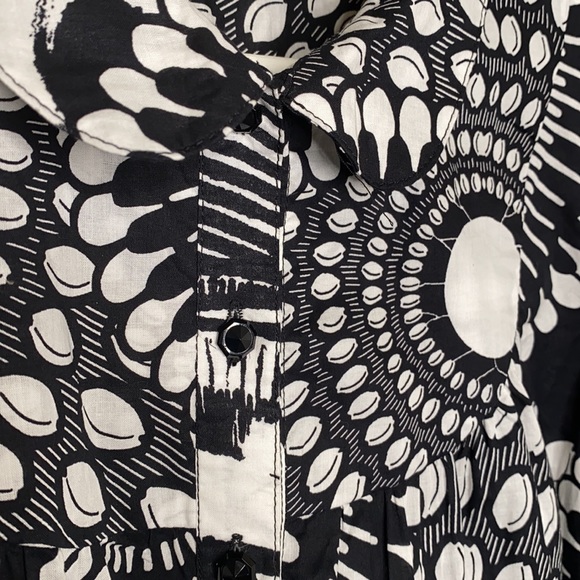 Red Herring Printed Cotton Dress - Picture 4 of 11